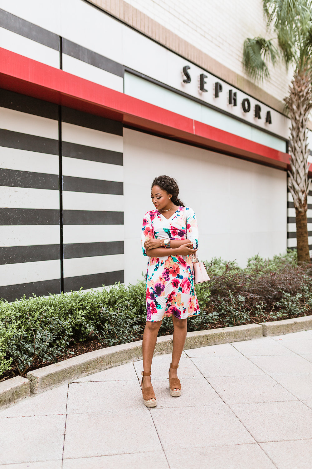 Floral Tie Dress