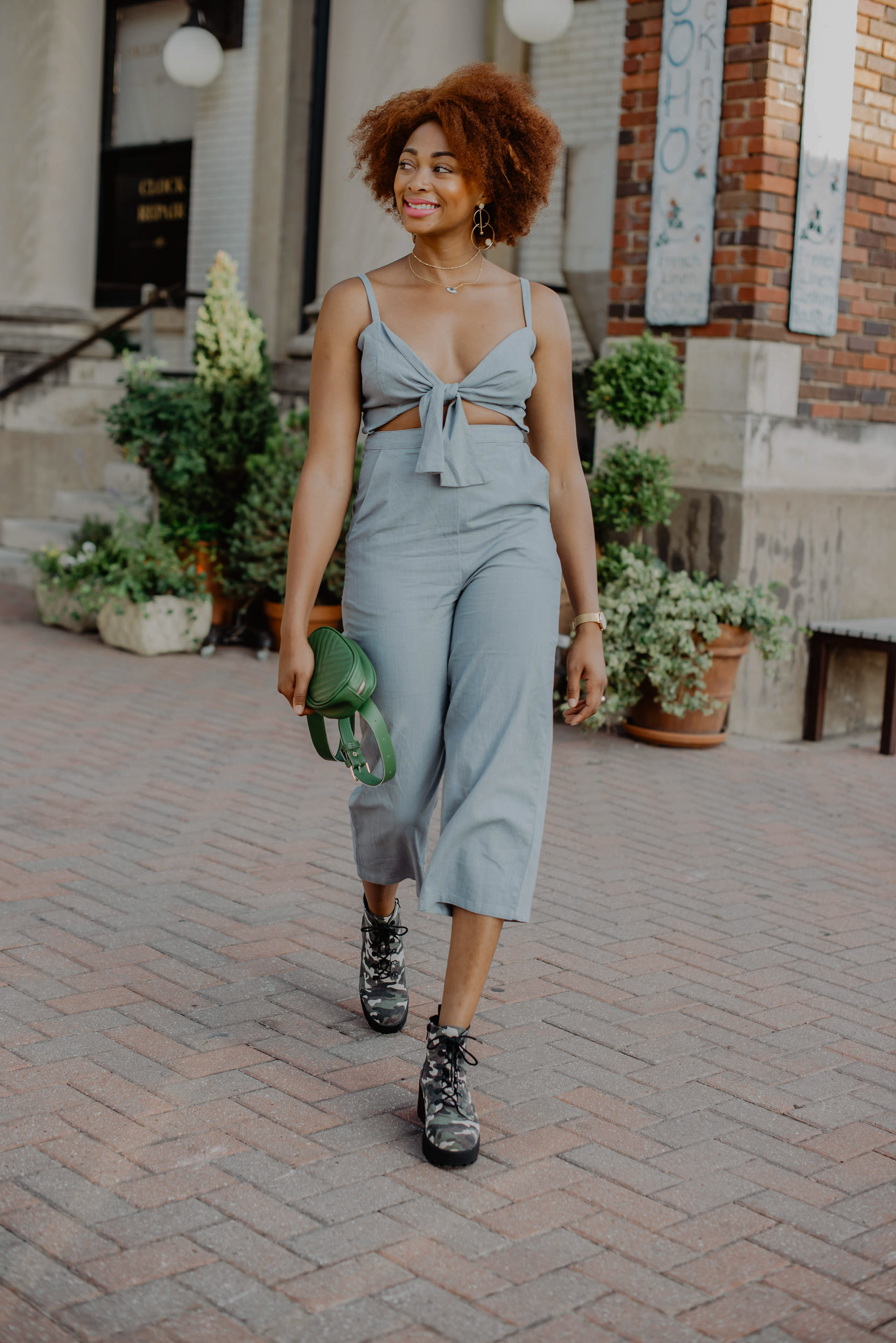 cutout jumpsuit